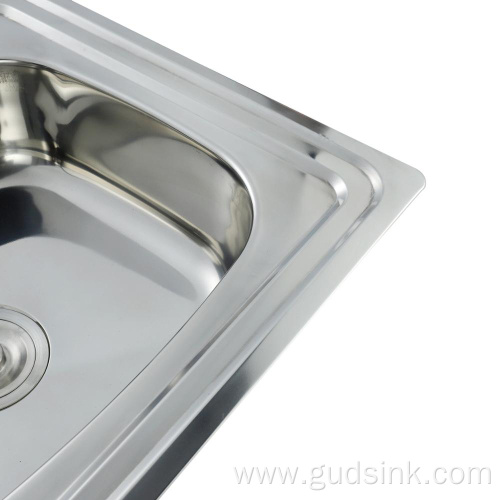 single bowl kitchen sink with wash drainboard